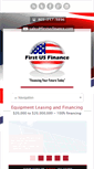 Mobile Screenshot of firstusfinance.com